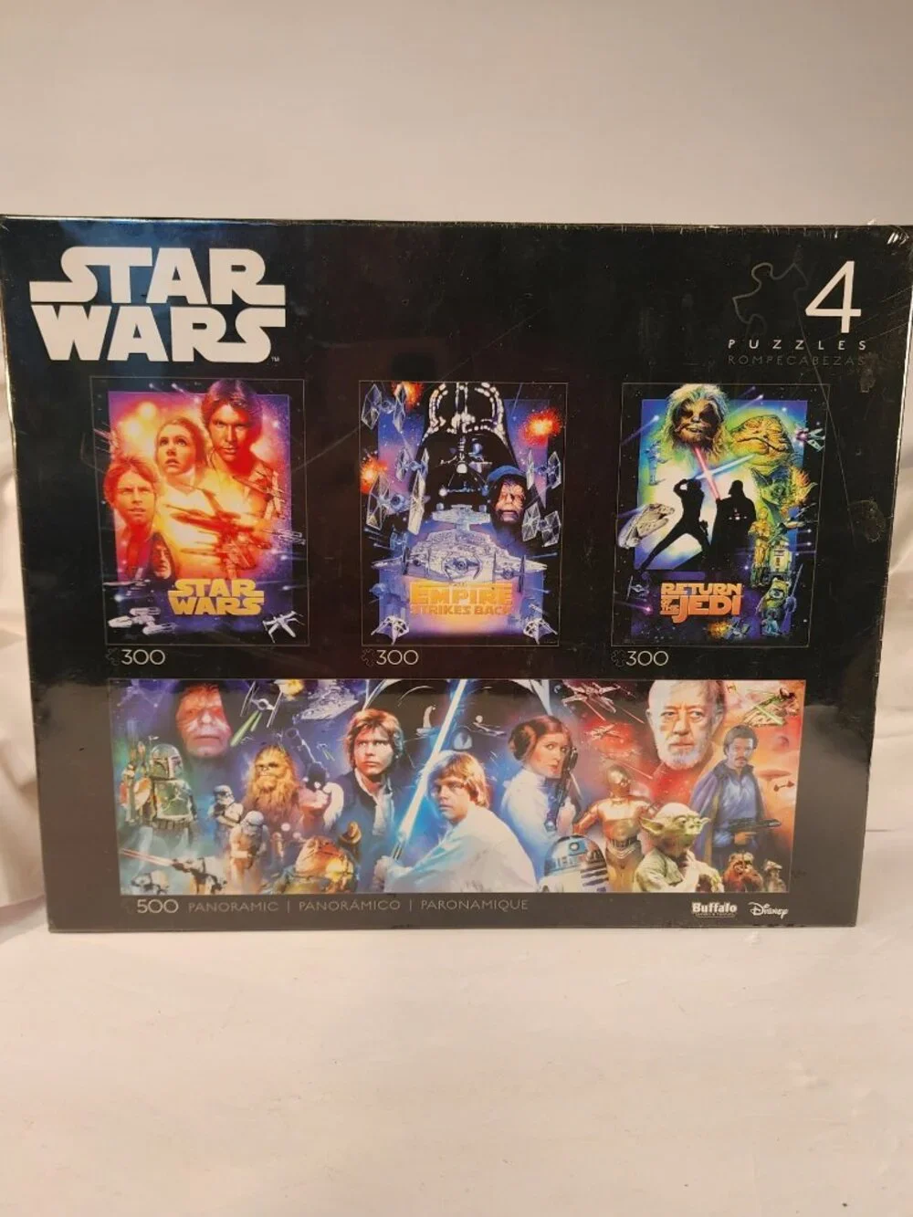 MINT IN BOX Star Wars puzzle collection Original Trilogy